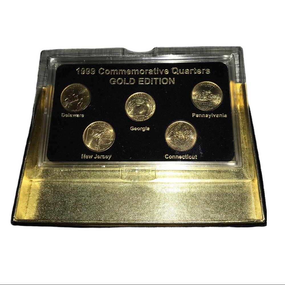 1999 (50) States Commemorative Quarters Gold Edition